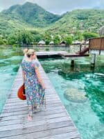 Site des bungalows sur pilotis