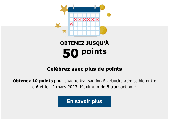 Aeroplan starbucks promo 2