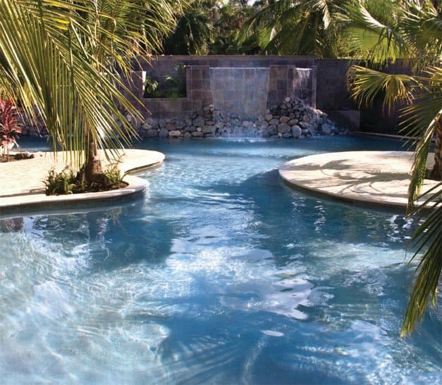 Lagoon pool au fern tree the spa at half moon