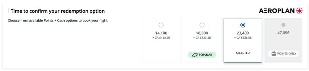 Montreal montego bay aeroplan