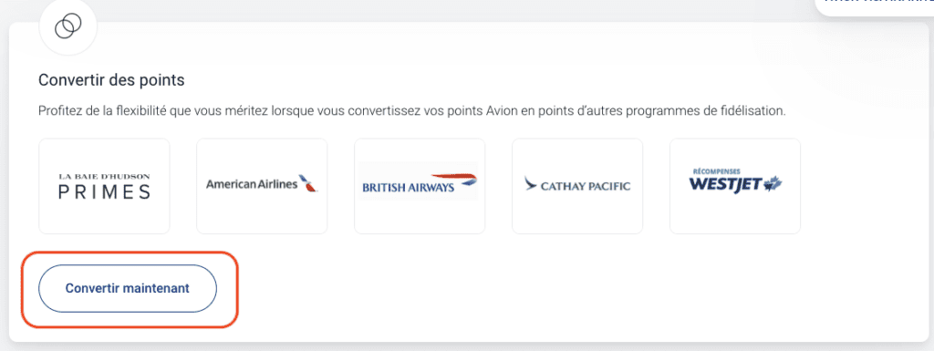 Partenaires rbc transfert avion