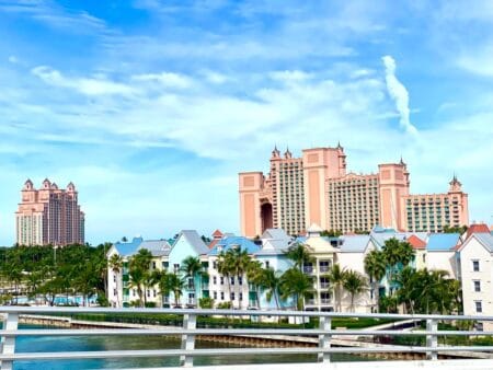 Vue du pont entre nassau et paradise island