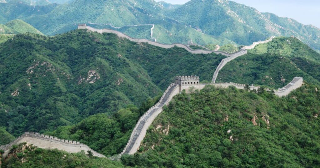 Wall of china
