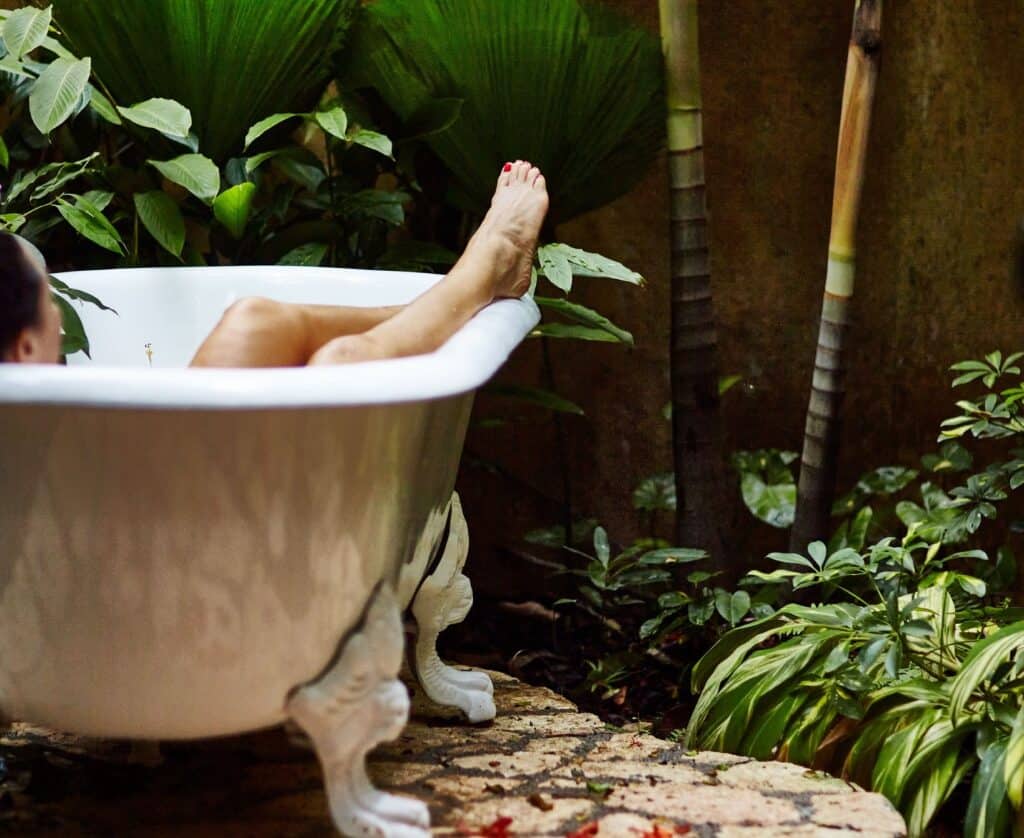 Baie de brousse au field spa