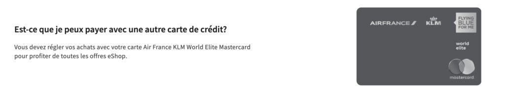 Carte air france klm flying blue eshop carte fr