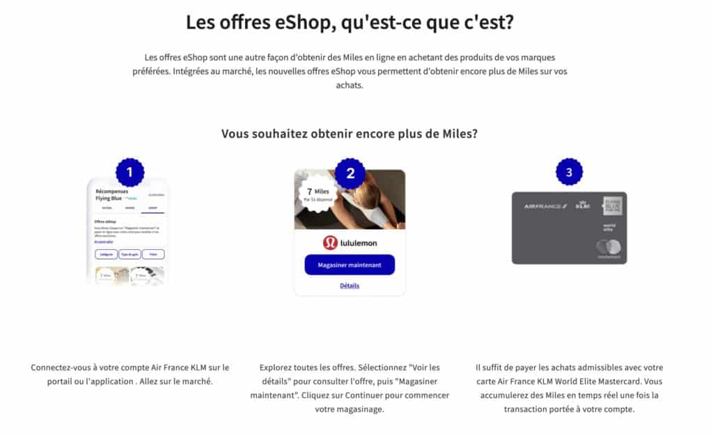 Carte air france klm flying blue eshop details fr