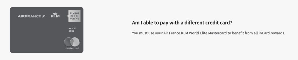 carte air france klm flying blue – incard carte – fr