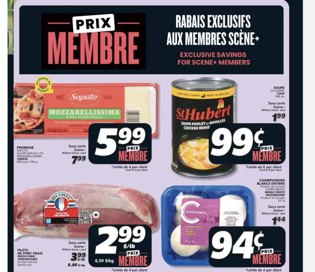 Prix membre