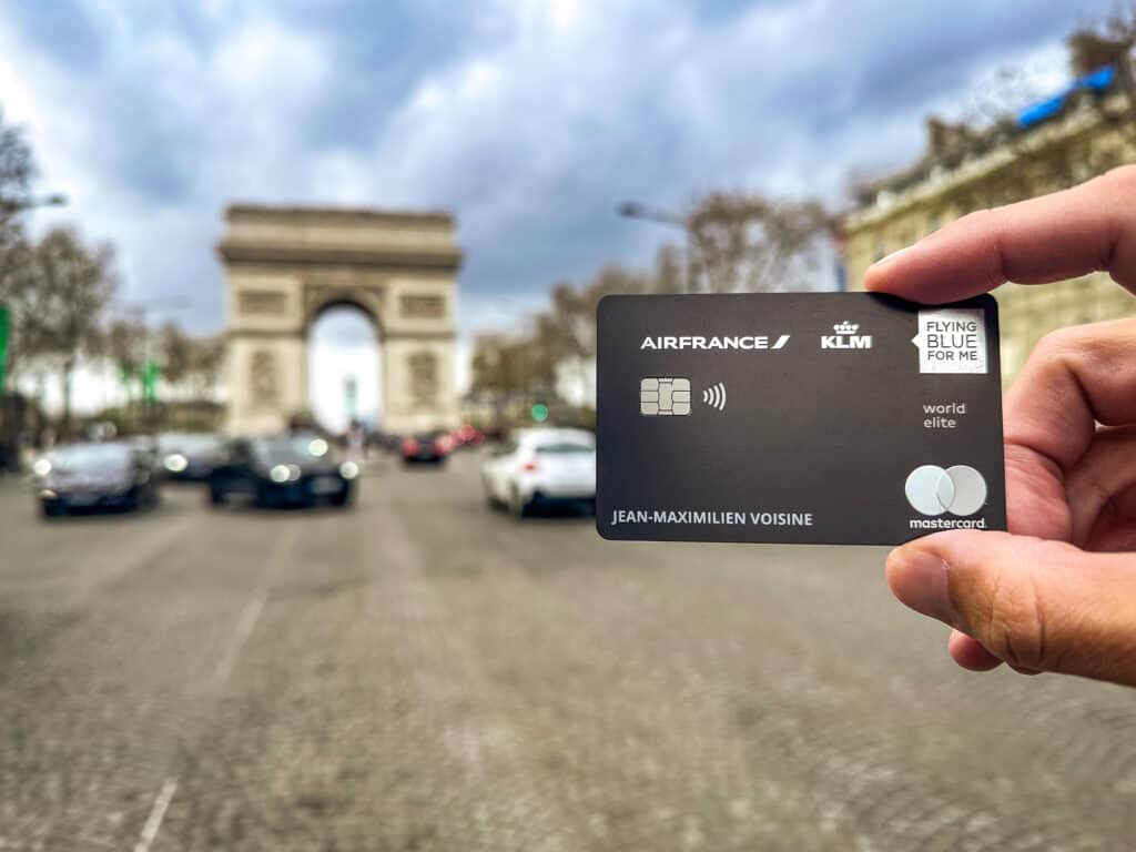 Carte air france klm we mastercard arc de triomphe