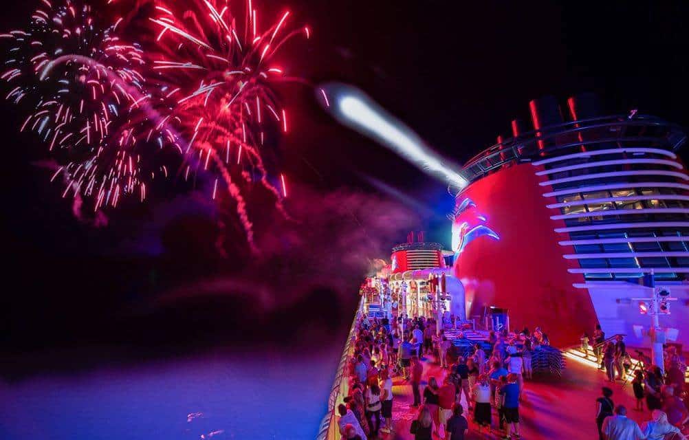 Disney fantasy feux d artifices