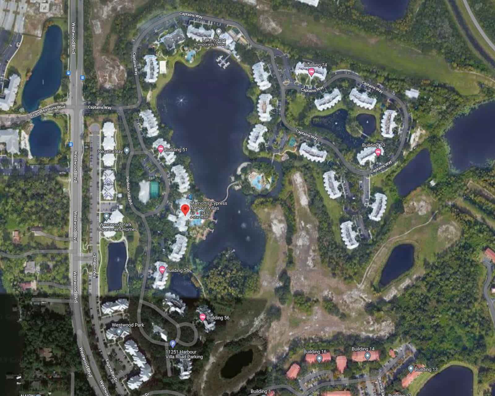 Marriott's Cypress Harbour Villas - Location