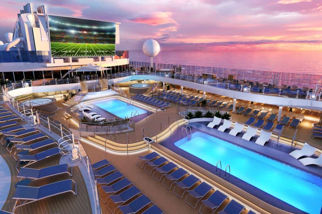 Princess cruises piscine