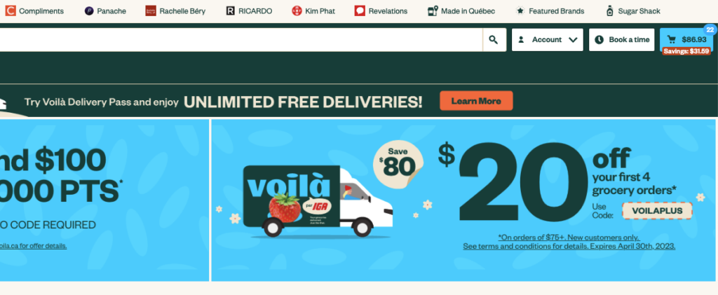 panier voila par iga