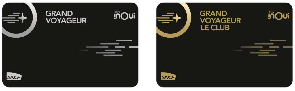 Cartes de fidelite grand voyageur sncf