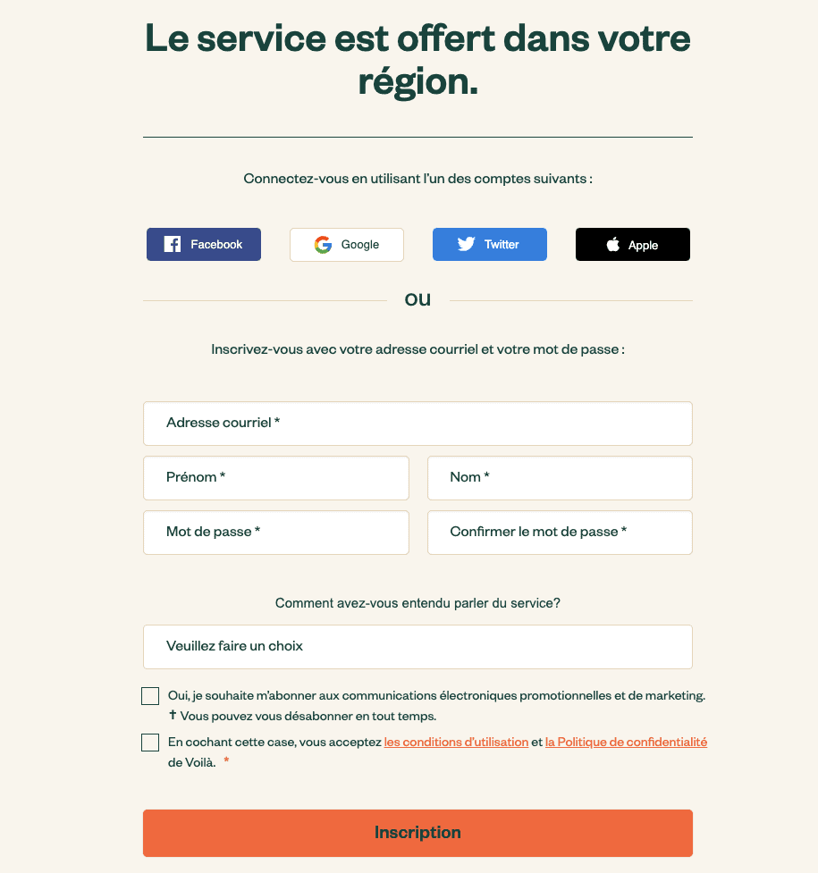 Inscription voila par iga