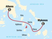 Gadventure athènes à mykonos