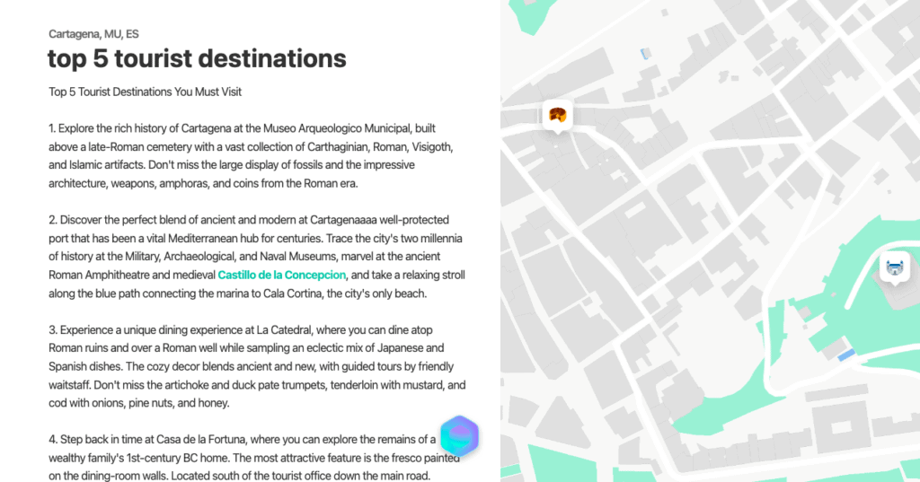 Intelligent insights feature