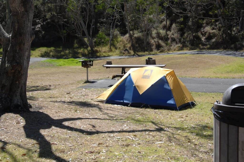 Namakanipaio campground