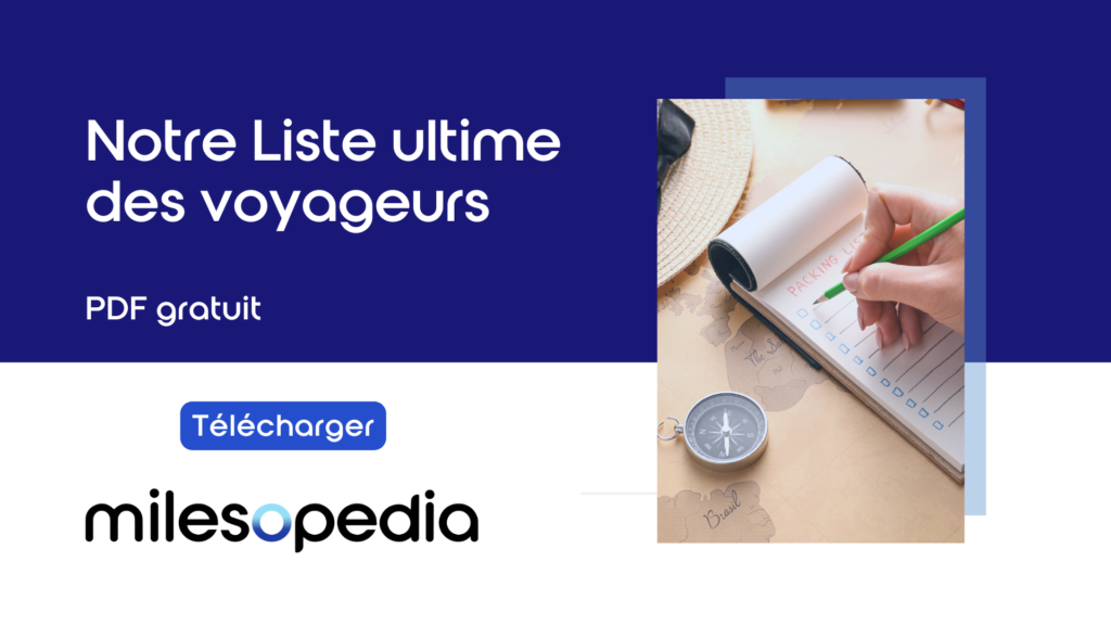 Notre liste ultime des voyageurs par Milesopedia