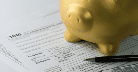 Revenu finance piggy bank income imposition entreprises