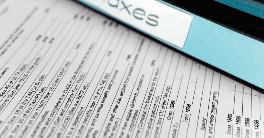 Revenu finance income tax imposition entreprises taxes