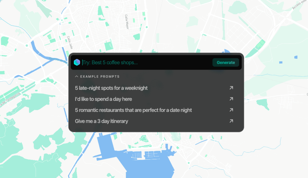 Screenshot of tripnotes.ai homepage2