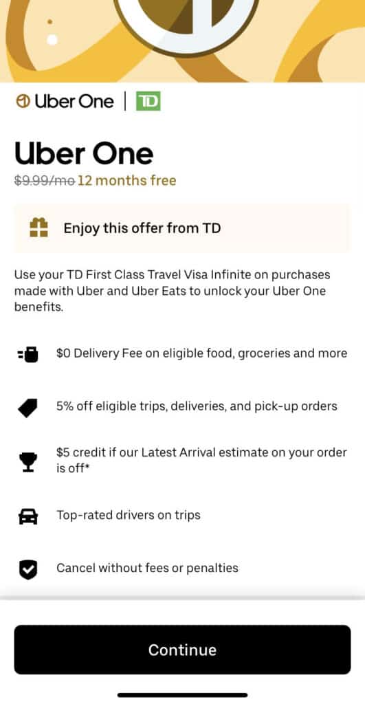 TD Uber