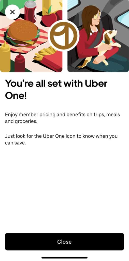 Uber one