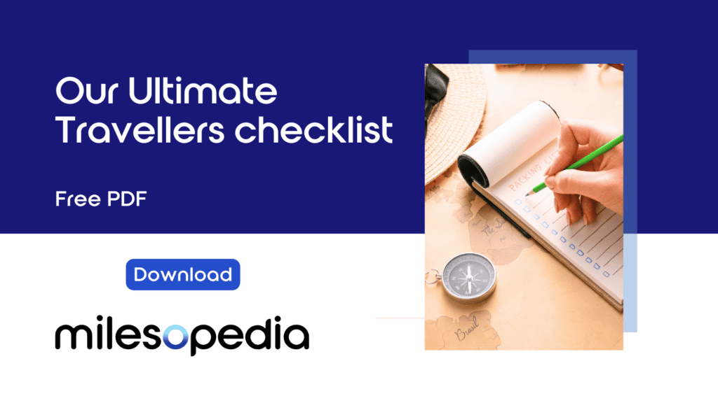 Ultimate travellers checklist