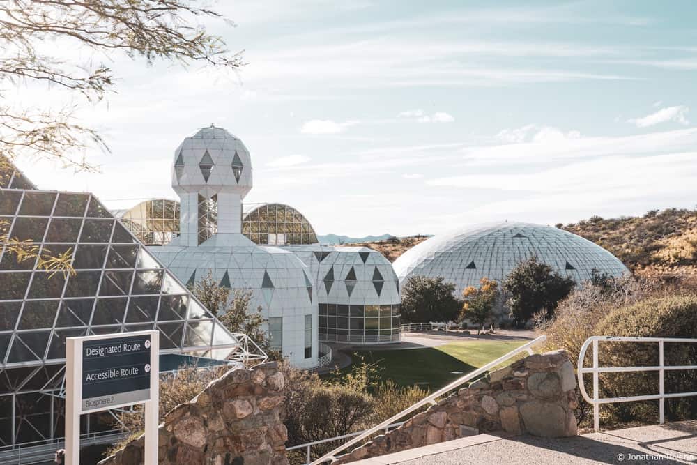 Centre recherches Biosphere 3 Crédit Jonathan R