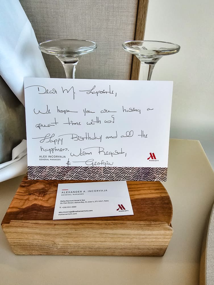 Hôtel Malta Marriott Hotel & Spa Chambre 25