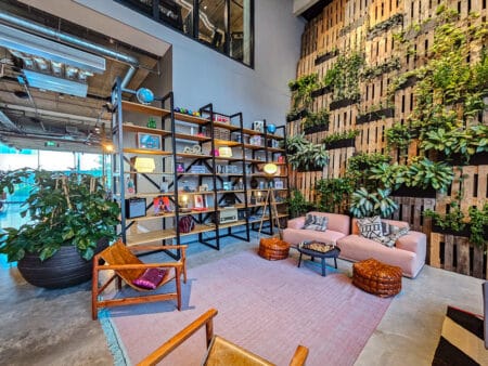 Moxy Amsterdam Houthavens Lobby 03