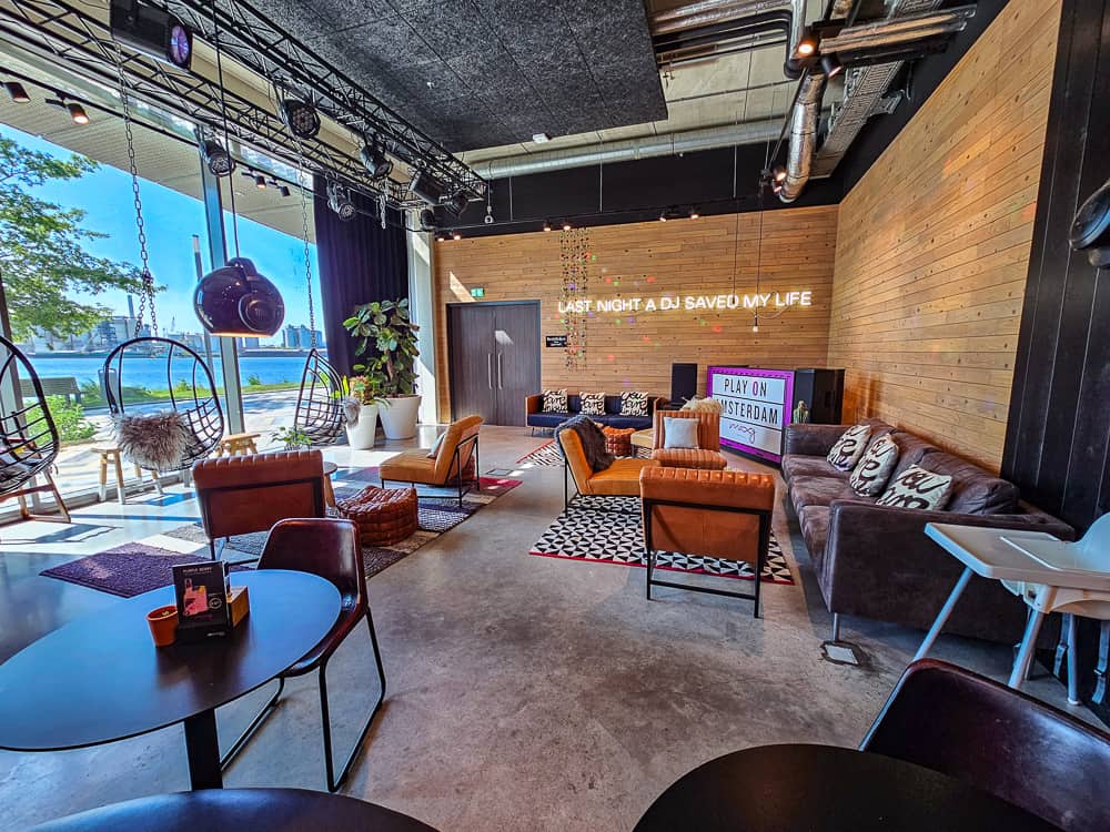 Moxy Amsterdam Houthavens Lobby 14