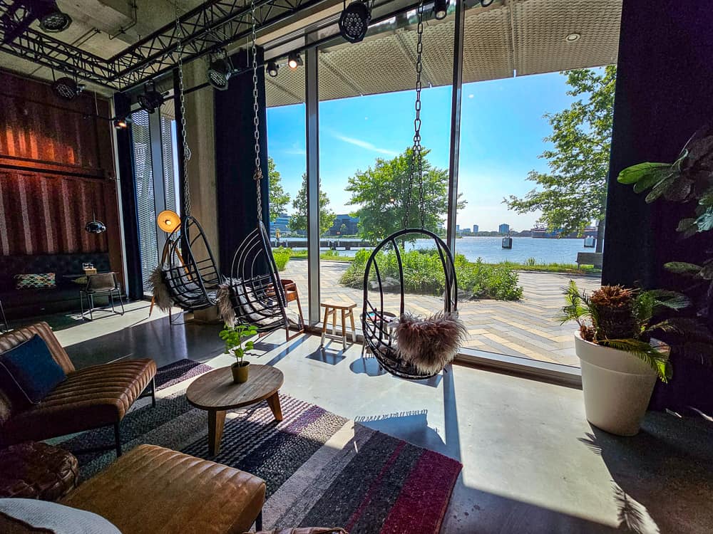Moxy Amsterdam Houthavens Lobby 15