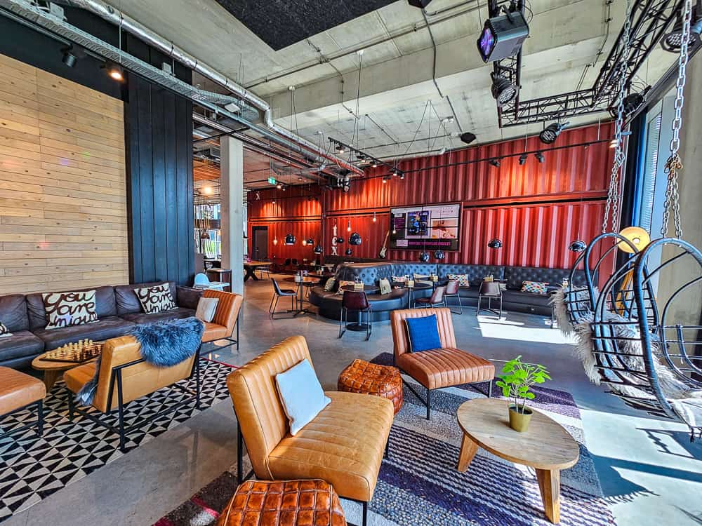 Moxy Amsterdam Houthavens Lobby 16