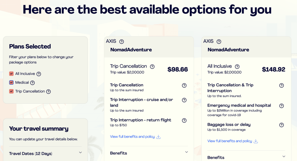 meilleures options sonomad