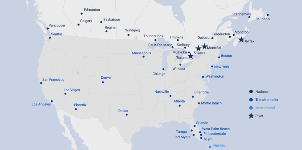 porter Network Map 2022 fr