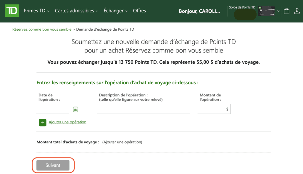 Reserver primes td comme bon vous semble