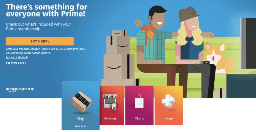 abonnement amazon prime fr