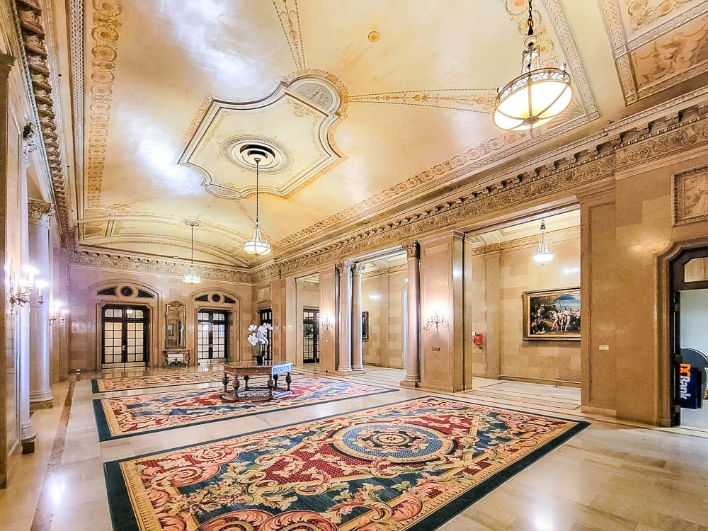 Fairmont Château Laurier aires communes 6x