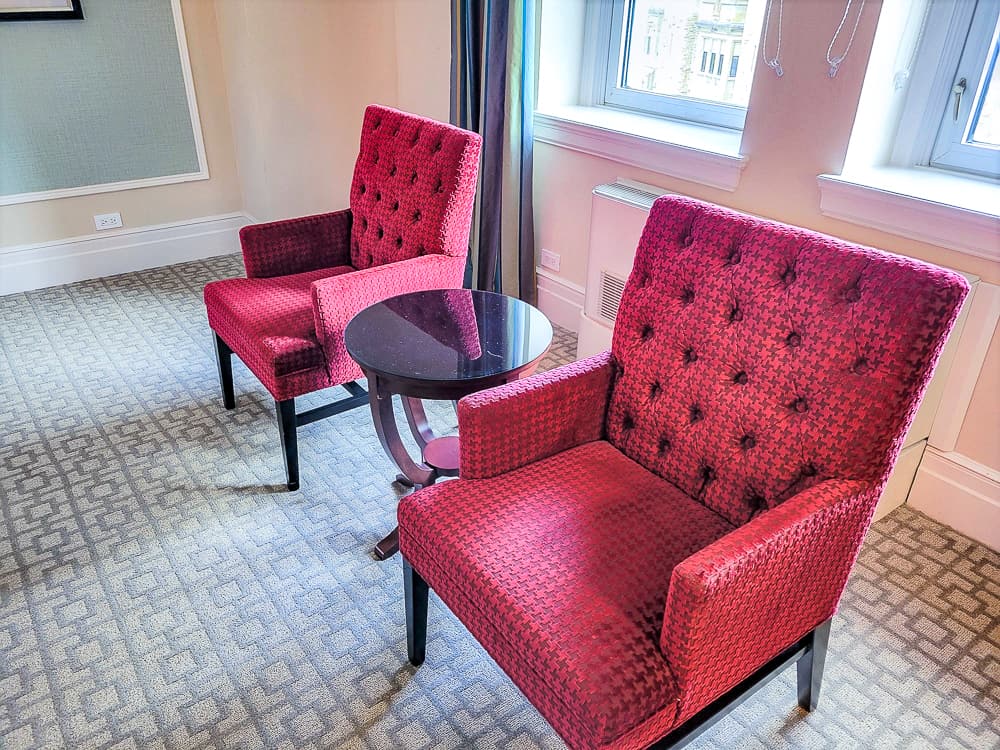 Fairmont Château Laurier chambre fairmont 4x