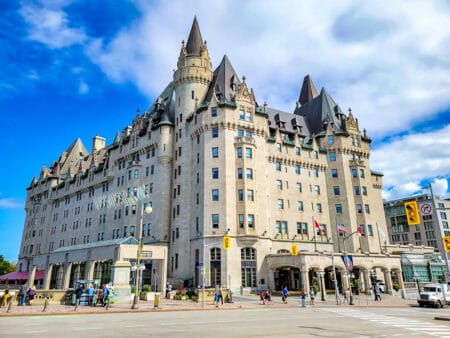 Fairmont Château Laurier hotel exterieur 2