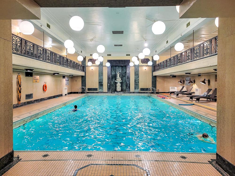 Fairmont Château Laurier piscine 2x