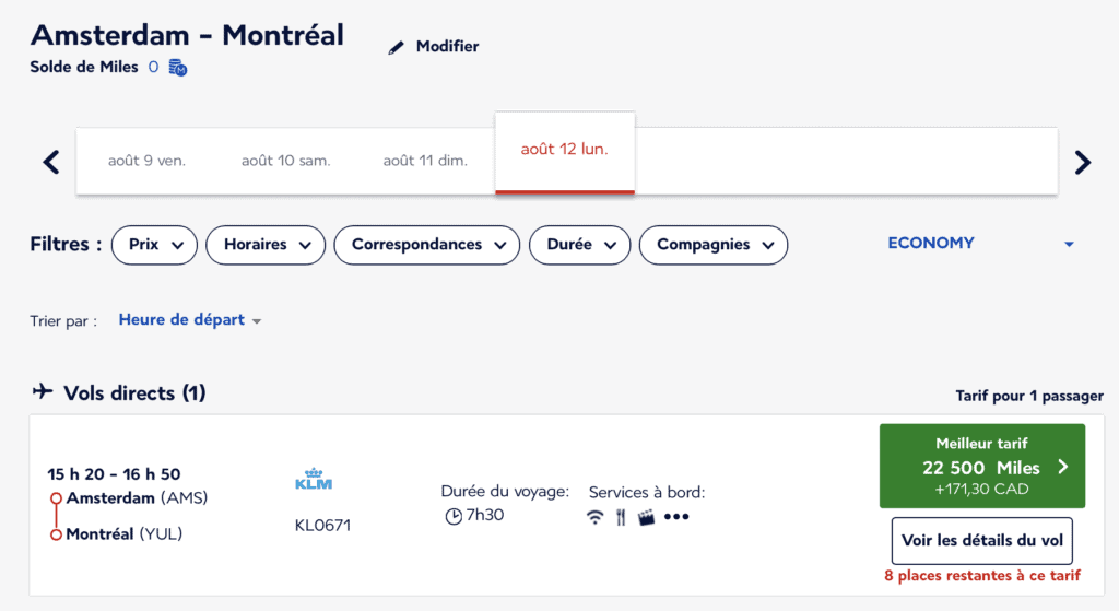 Flights to the Olympics Flying Blue 4