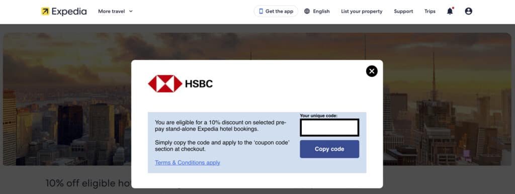 HSBC WE 10 % Step 1a