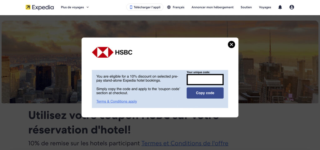 HSBC WE 10 % – Step 1a