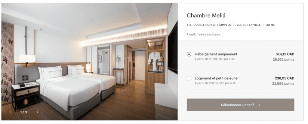 Melia Chiang Mai simulation