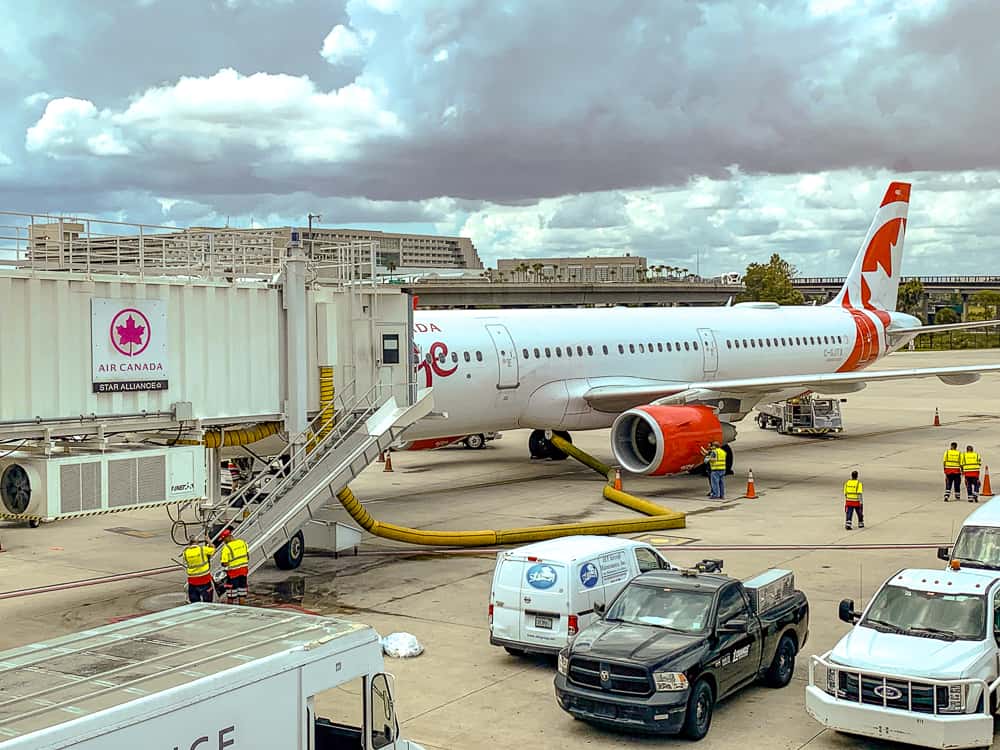 Air Canada Premium Rouge YUL MCO