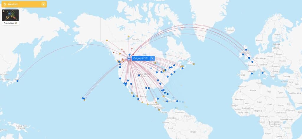 WestJet – Calgary – Flightconnections