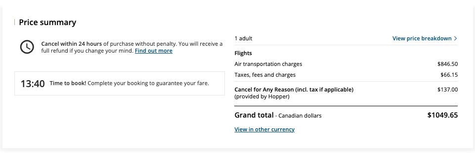 air canada hopper lisbon 1